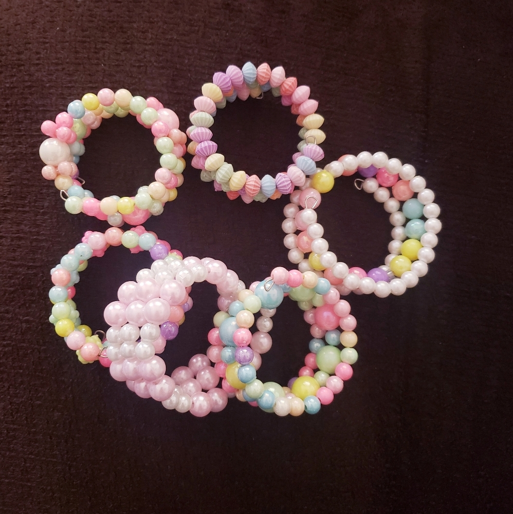 Ganguro bracelets